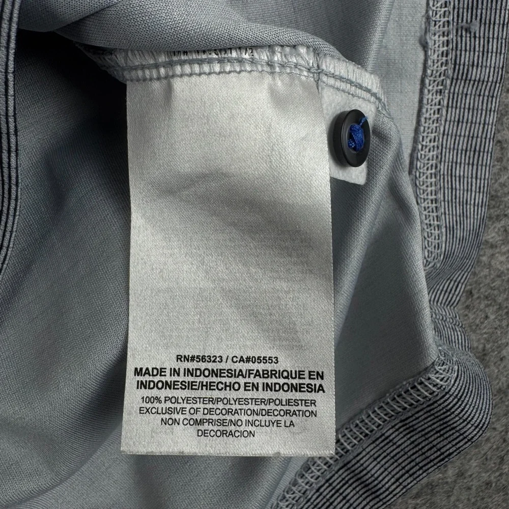 Nike Dri Fit Polo Shirt Florida Gators Polyester Gray Blue Mens Small S